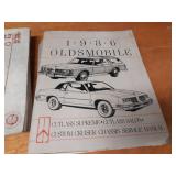 Lot of (14) Oldsmobile Service Manuals 1980, 1981, 1982 & 1986
