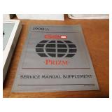 Lot of (14) Geo Service Manuals 1990, 1992 & 1993