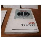 Lot of (14) Geo Service Manuals 1990, 1992 & 1993