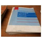 Lot of (8) Chevrolet Car Service Manuals 1990, 1992 & 1993