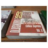 Lot of (10) Oldsmobile Service Manuals 1992, 1993 & 1994
