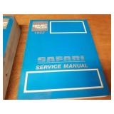 Lot of (7) 1992 GMC Truck and Van Shop / Electrical Manuals