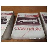 Lot of (9) 1991 Oldsmobile Service Manuals