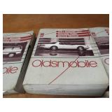 Lot of (9) 1991 Oldsmobile Service Manuals