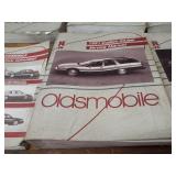 Lot of (9) 1991 Oldsmobile Service Manuals
