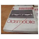 Lot of (9) 1991 Oldsmobile Service Manuals