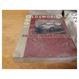 Lot of (9) 1990 Oldsmobile Service Manuals