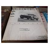 Lot of (9) 1990 Oldsmobile Service Manuals