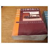 Lot of (9) 1990 Oldsmobile Service Manuals