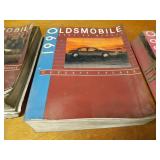 Lot of (9) 1990 Oldsmobile Service Manuals