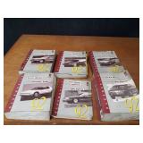 Lot of (6) 1992 Oldsmobile Service Manuals
