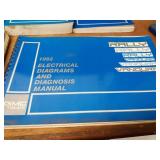 Lot of (10) 1992 GMC Truck and Van Shop / Electrical Manuals