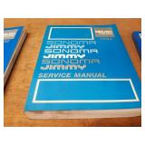 Lot of (10) 1992 GMC Truck and Van Shop / Electrical Manuals