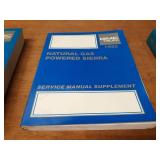 Lot of (10) 1992 GMC Truck and Van Shop / Electrical Manuals