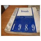 Lot of (9) 1988, 1989, 1990 Oldsmobile Service Manuals