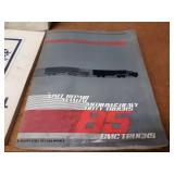 Lot of (5) 1985 GMC Truck Service Manuals