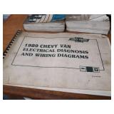 Lot of (10) 1989  Chevrolet Truck & Car Service & Electrical Manuals