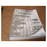 Lot of (10) 1989  Chevrolet Truck & Car Service & Electrical Manuals