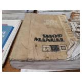 Lot of (9) Chevrolet Service Manuals - 1984, 1987, 1988, 1990