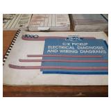 Lot of (9) Chevrolet Service Manuals - 1984, 1987, 1988, 1990