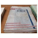 Lot of (9) Chevrolet Service Manuals - 1984, 1987, 1988, 1990