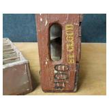 Lot of (2) Minars St. Cloud MN Wood Soda Crates
