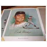 Lot of (2) Minars St. Cloud MN Wood Soda Crates + Twins Pictures