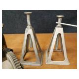Lot of Bottle Jacks, Jack Stands and Winches