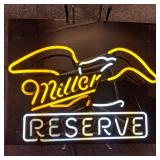 Miller Reserve Neon Sign
