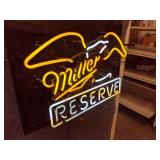 Miller Reserve Neon Sign