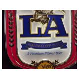 LA Pilsner Beer by Anheuser-Busch Lighted Sign