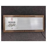 Michelob Light Lighted Marquee Sign