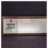 Michelob Light Lighted Marquee Sign