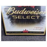 Budweiser Select Lighted Sign