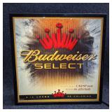Budweiser Select Lighted Sign