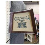 Olympia Beer Pool Table Lighted Sign