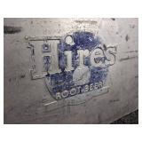 Vintage Hires Root Beer Metal Cooler