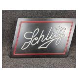 Schlitz Beer Faux Neon Lighted Sign