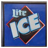 Miller Lite ICE Lighted Neon Backlit Sign