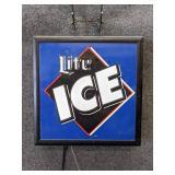 Miller Lite ICE Lighted Neon Backlit Sign
