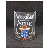 Old Style Wisconsin Lighted Sign