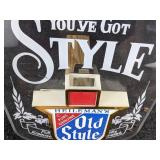 Old Style Wisconsin Lighted Sign