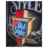 Old Style Wisconsin Lighted Sign