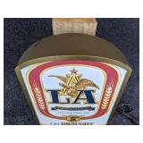 LA Pilsner Beer by Anheuser-Busch Lighted Sign