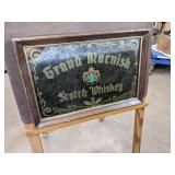 Grand Macnish Scotch Whiskey Mirror Sign