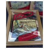 Set of 4 LaCrosse Lager Collector Can Series Wildlife Mirrors