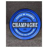 Pair of Porcelain Trays - Pastis and Champagne