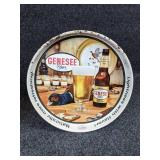 Pair of Trays - Martini & Rossi Acrylic Tray and Genesee Beer