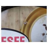 Pair of Trays - Martini & Rossi Acrylic Tray and Genesee Beer