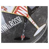 Pair of Trays - Martini & Rossi Acrylic Tray and Genesee Beer